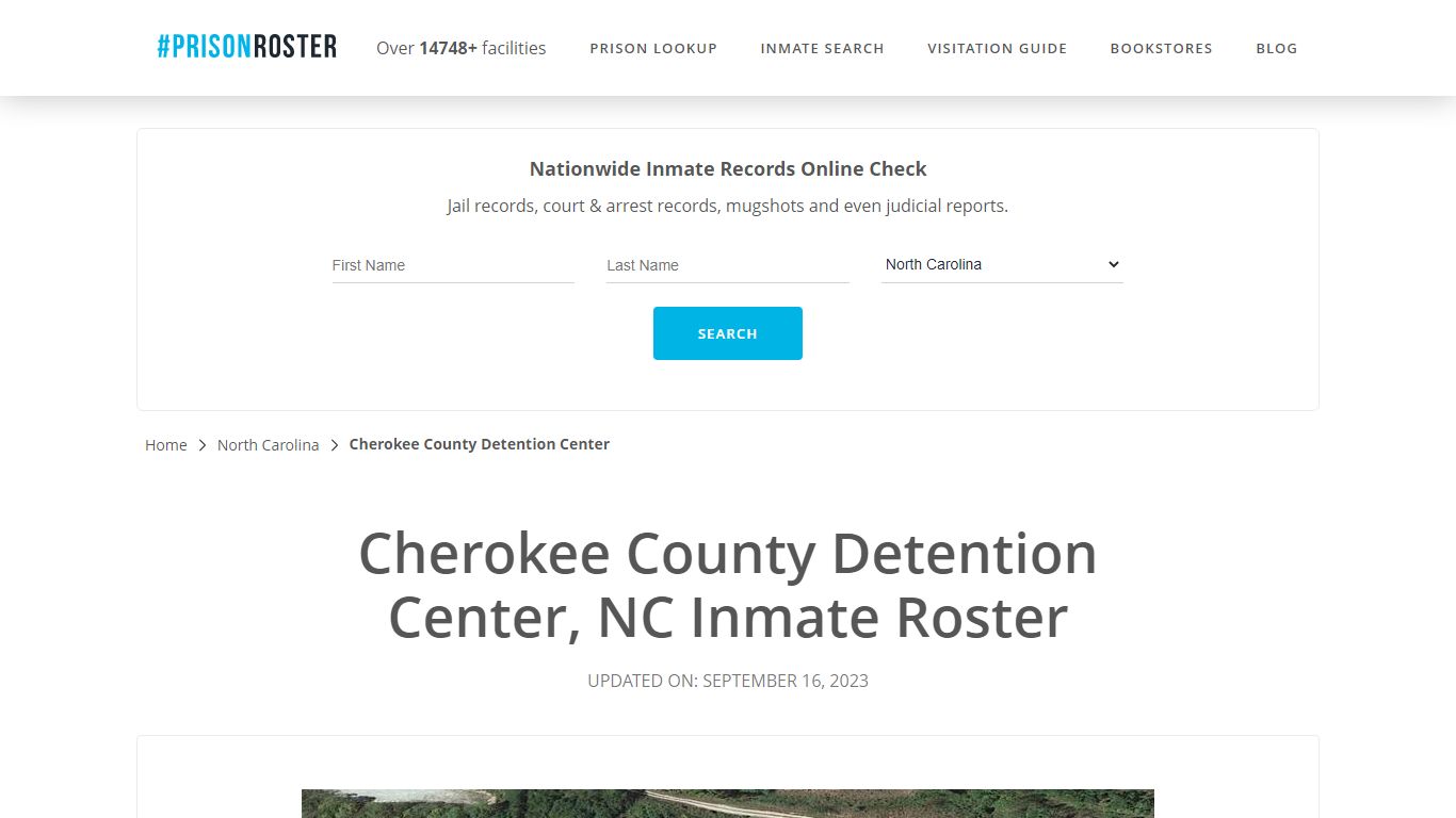 Cherokee County Detention Center, NC Inmate Roster - Prisonroster
